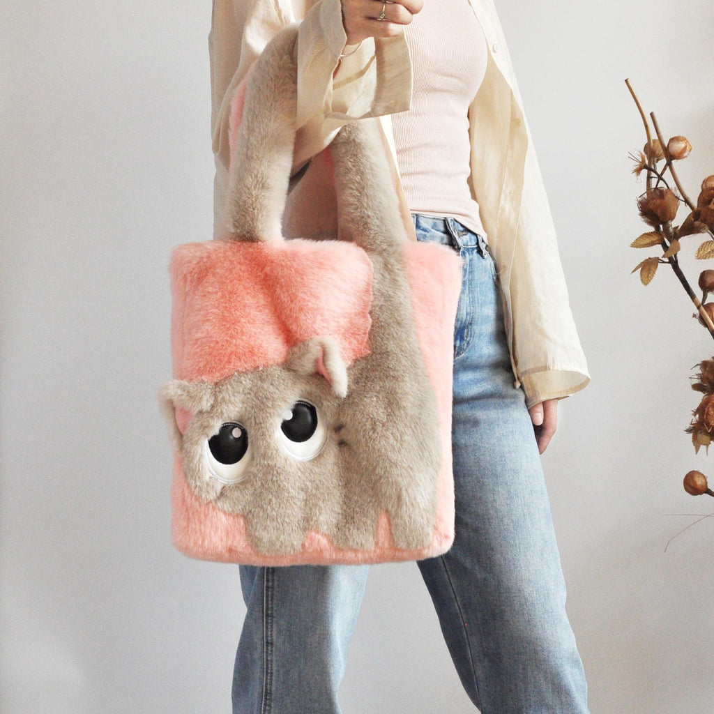 Cat high quality fluffy carrying bag 57*30cm