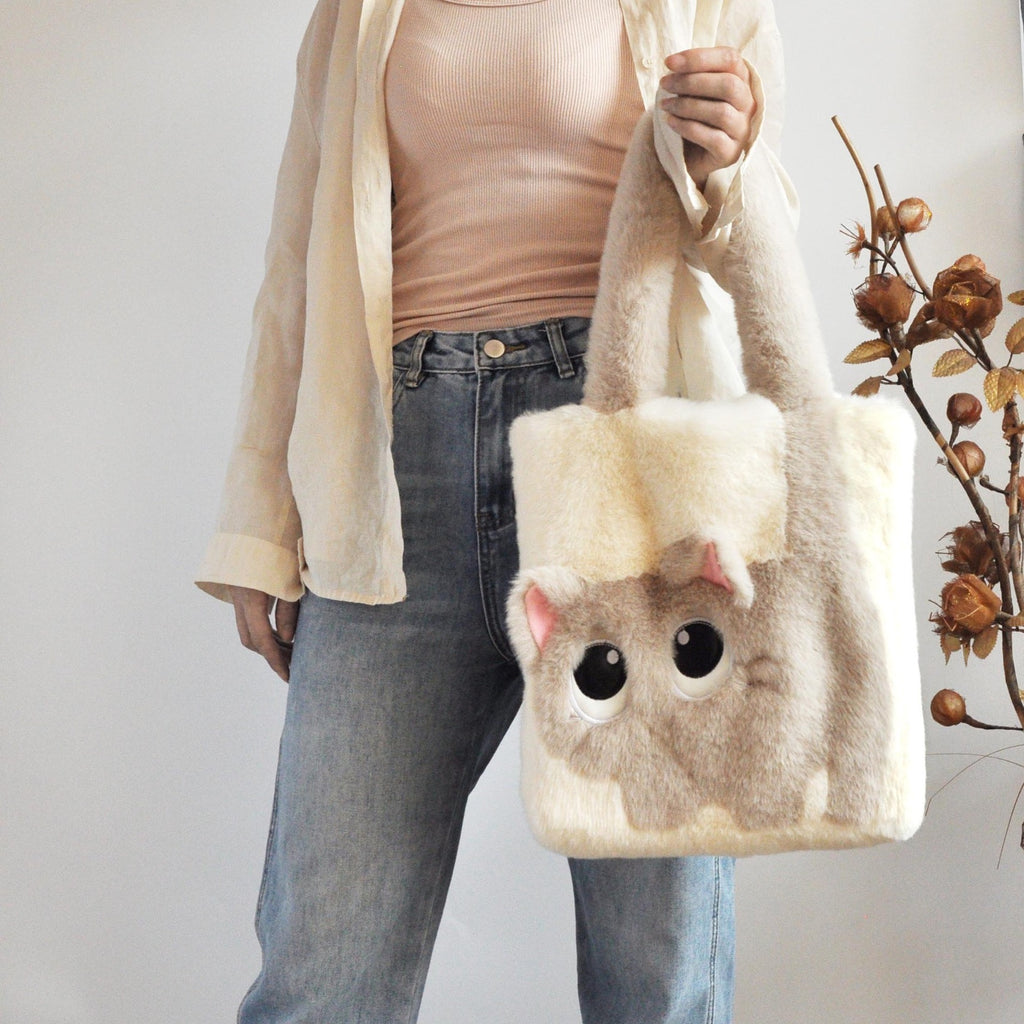 Cat high quality fluffy carrying bag 57*30cm