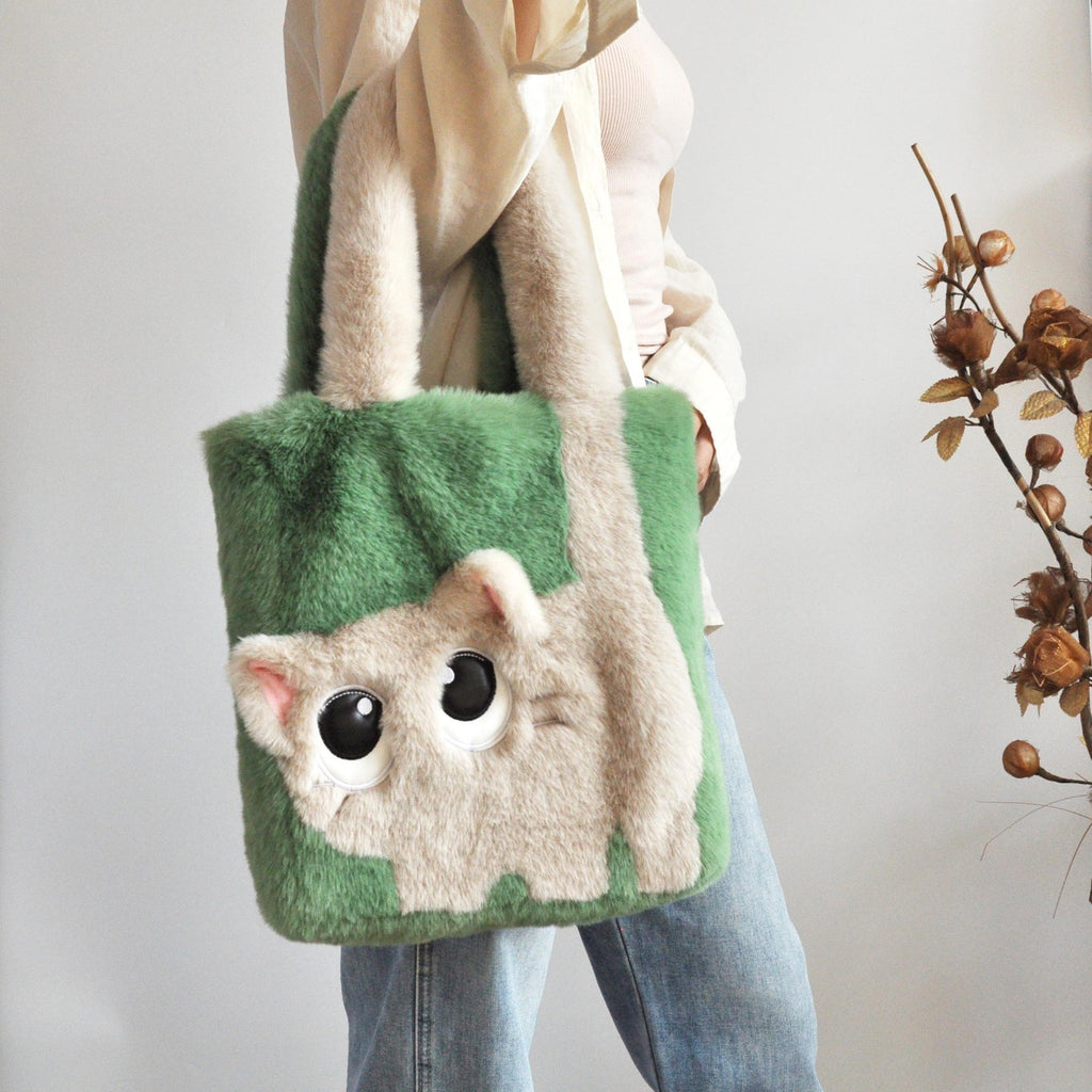 Cat high quality fluffy carrying bag 57*30cm