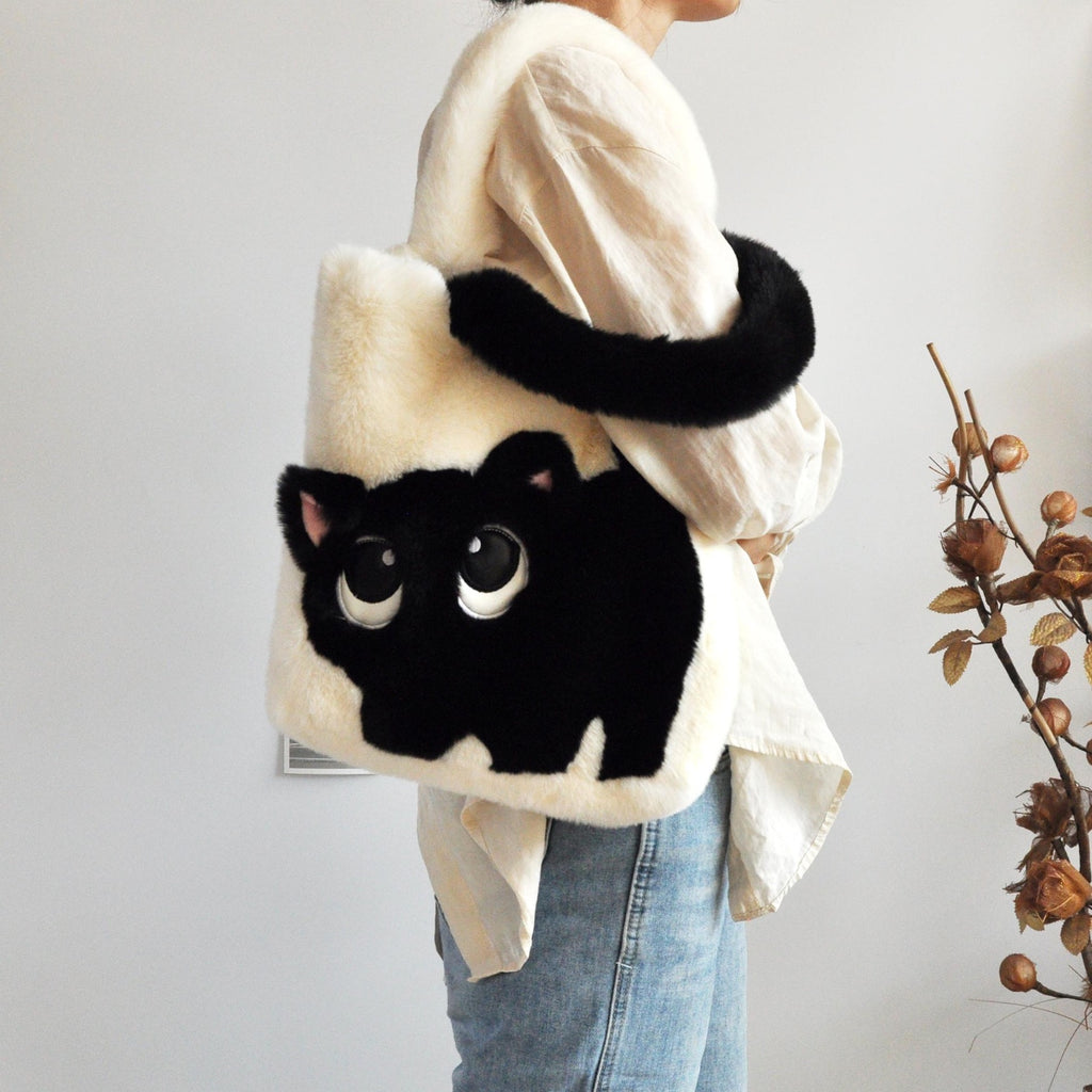 Cat high quality fluffy carrying bag 57*30cm