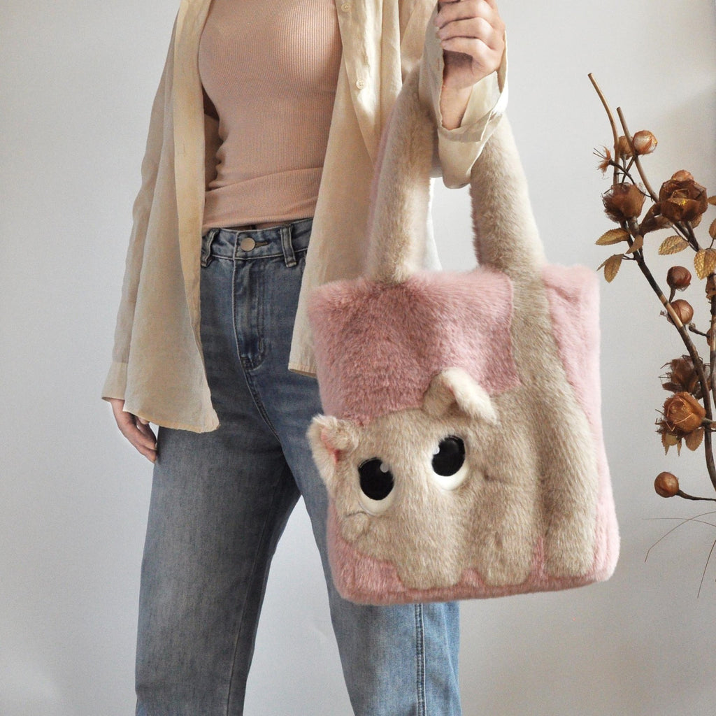 Cat high quality fluffy carrying bag 57*30cm
